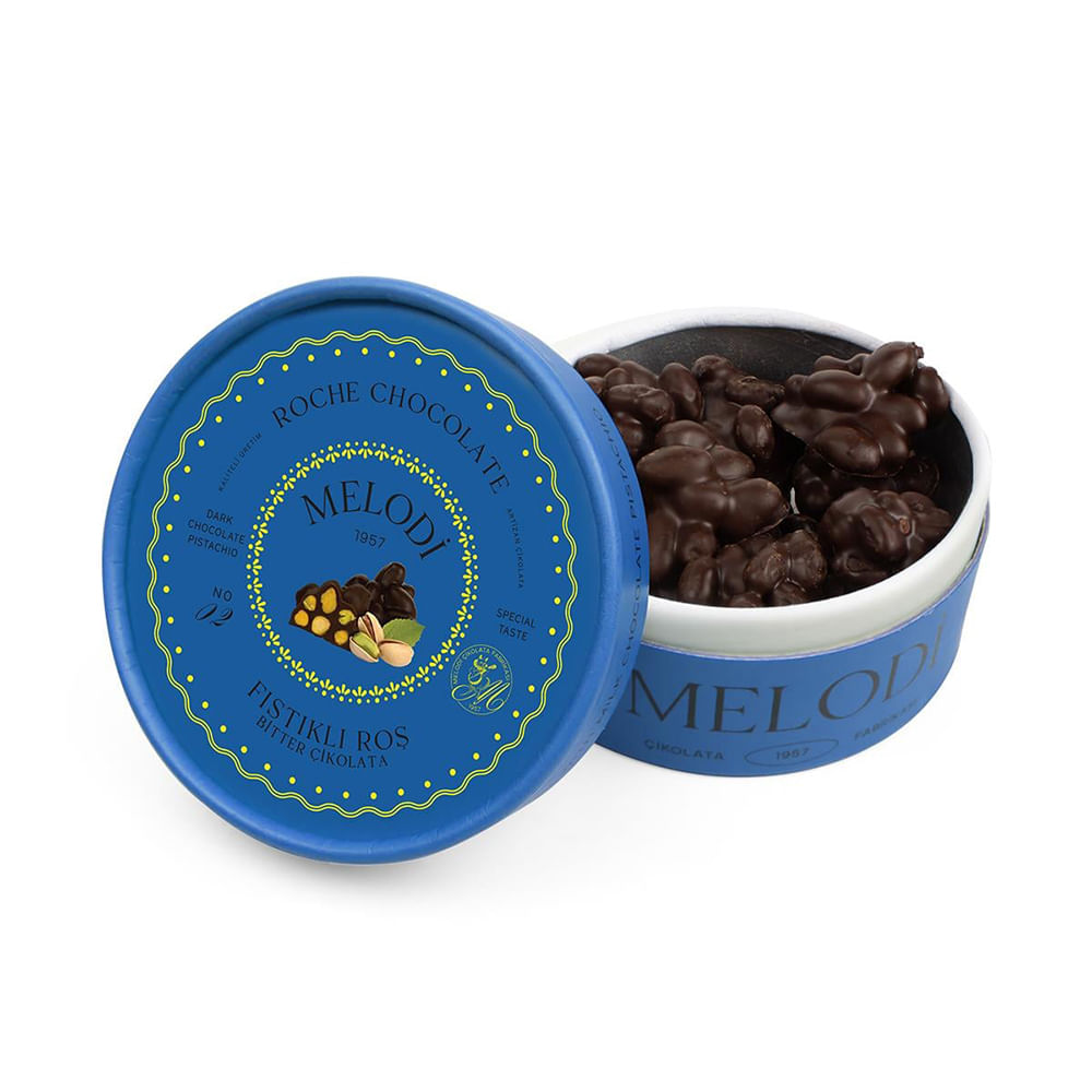 Bombons de Pistache com Chocolate Amargo Rocher 200g